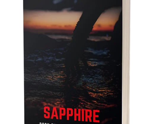 Book cover of Sapphire, the second book in K.R Jones' MSMI series.