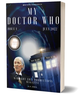 Magazine cover of My Doctor Who Magazine: Issue 1 by K.R Jones.