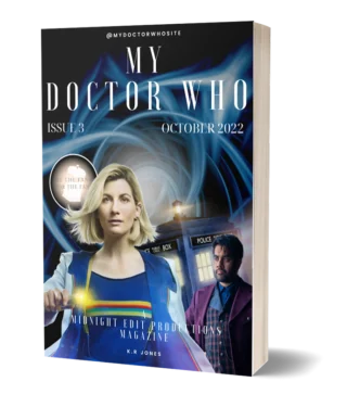 Magazine cover of My Doctor Who Magazine: Issue 3 by K.R Jones.