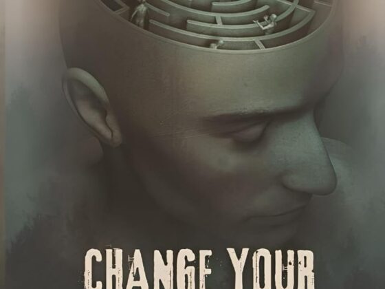 Book cover for Change Your Mind: A Multiple Choice Novella by K.R Jones.