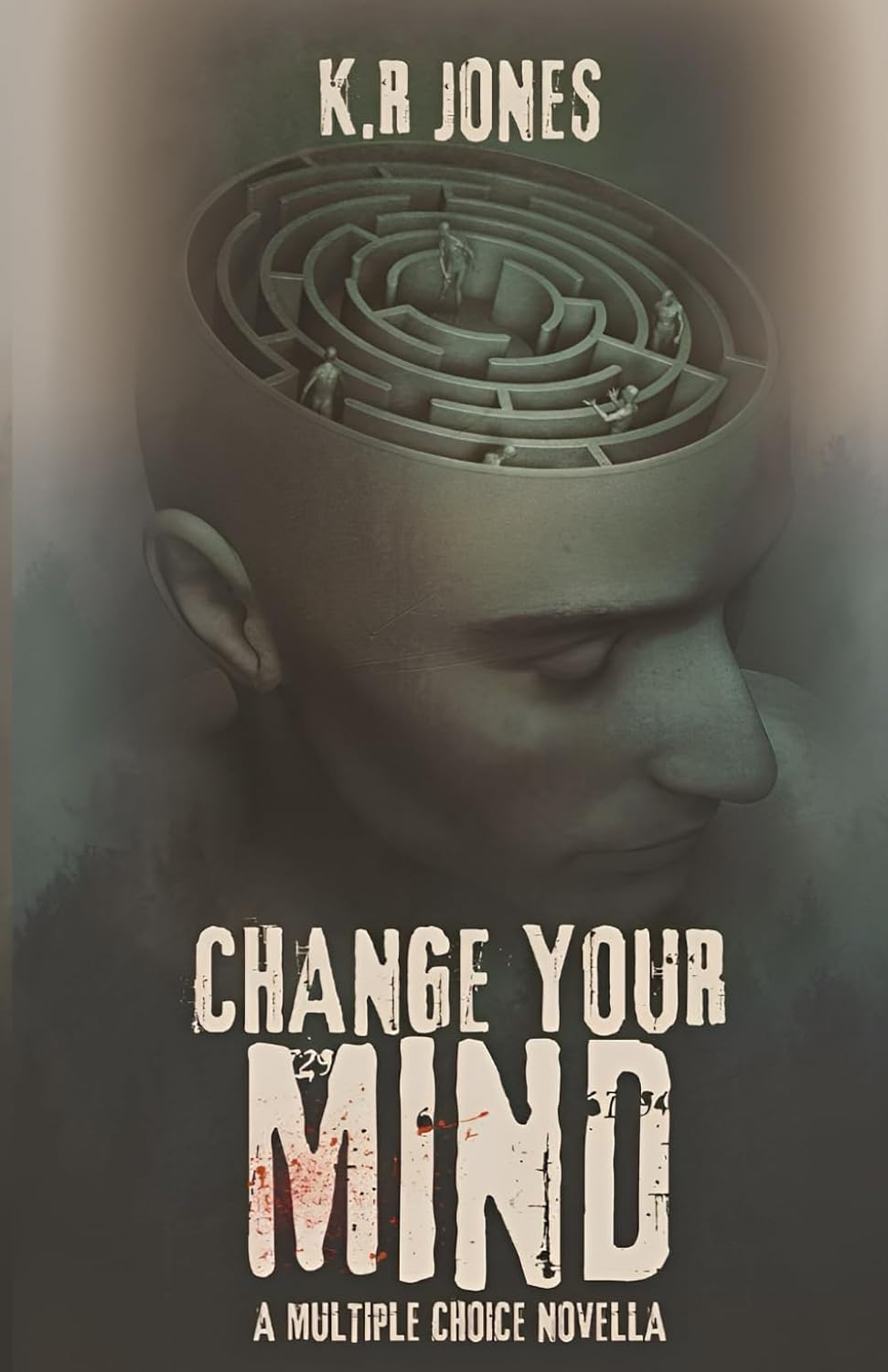 Book cover for Change Your Mind: A Multiple Choice Novella by K.R Jones.